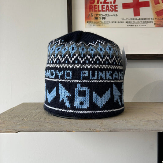 Punk And Yo Knit Skully Beanie HAT sz OS