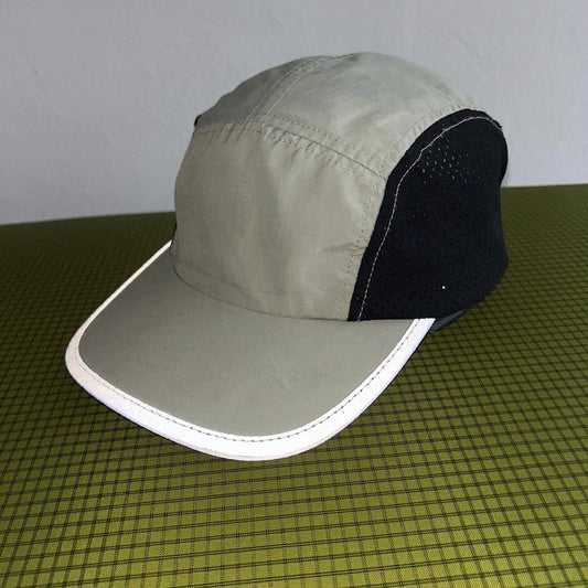 VINTAGE | MEC Technical Reflective 5 Panel Mesh Nylon Cap Hat sz OS
