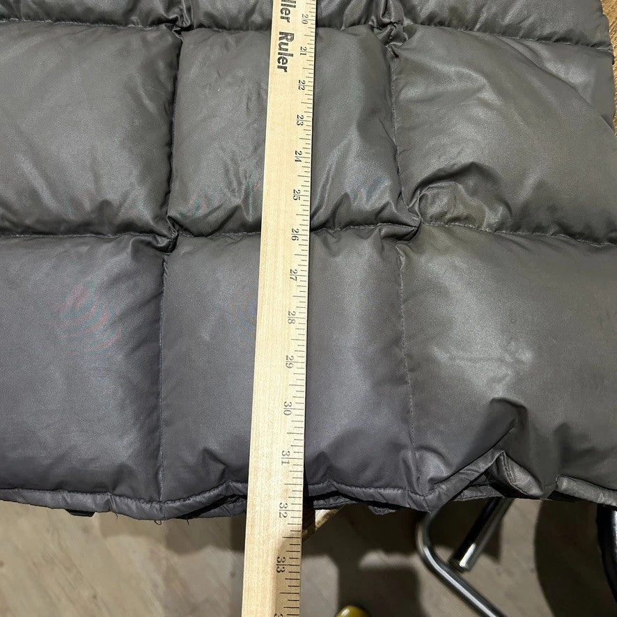 VINTAGE 70s 80s | Swan Brand Faded Olive Mountaineering Down Jacket sz L