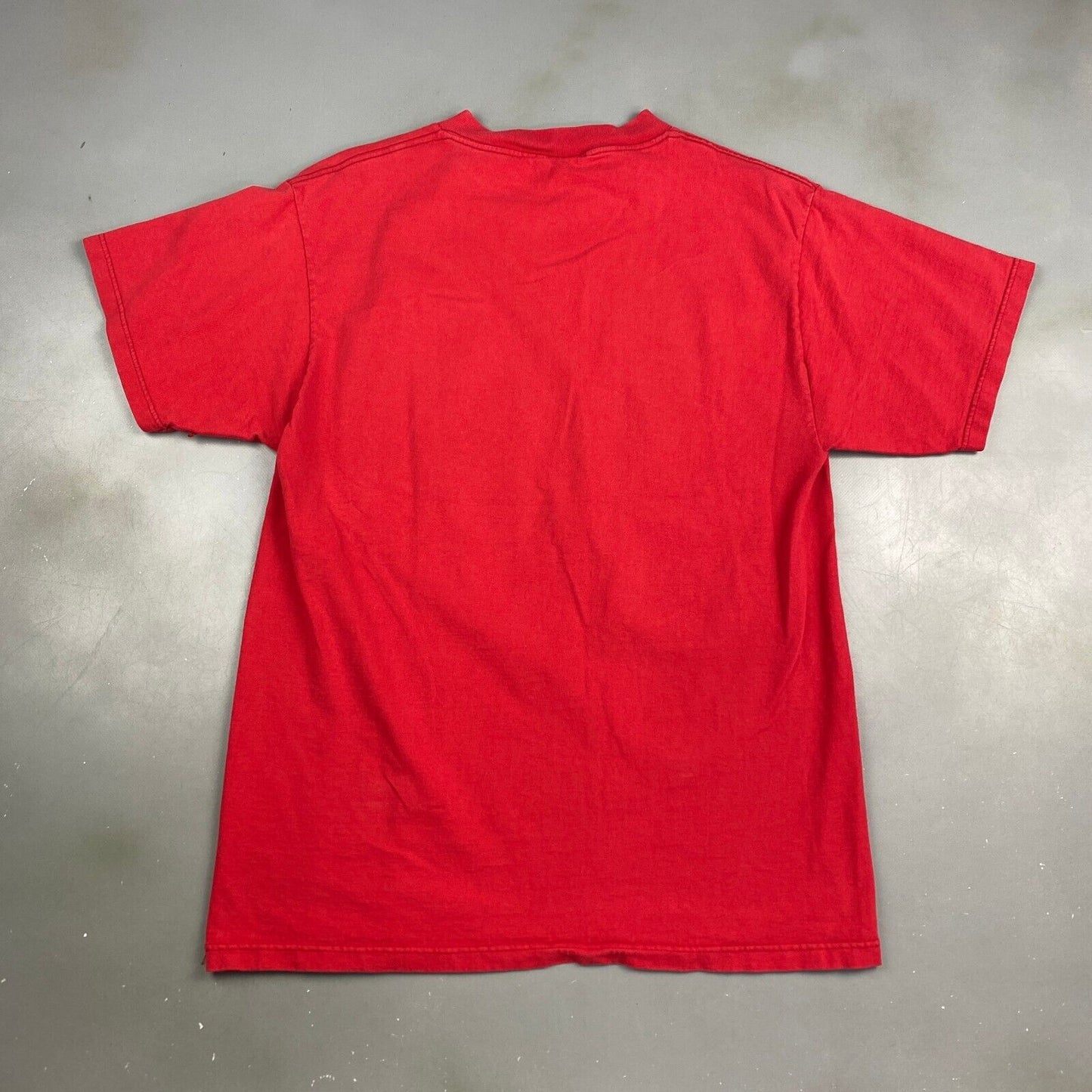 VINTAGE 1995 NHL Detroit Red Wings Divison Champs Red T-Shirt sz Medium Adult