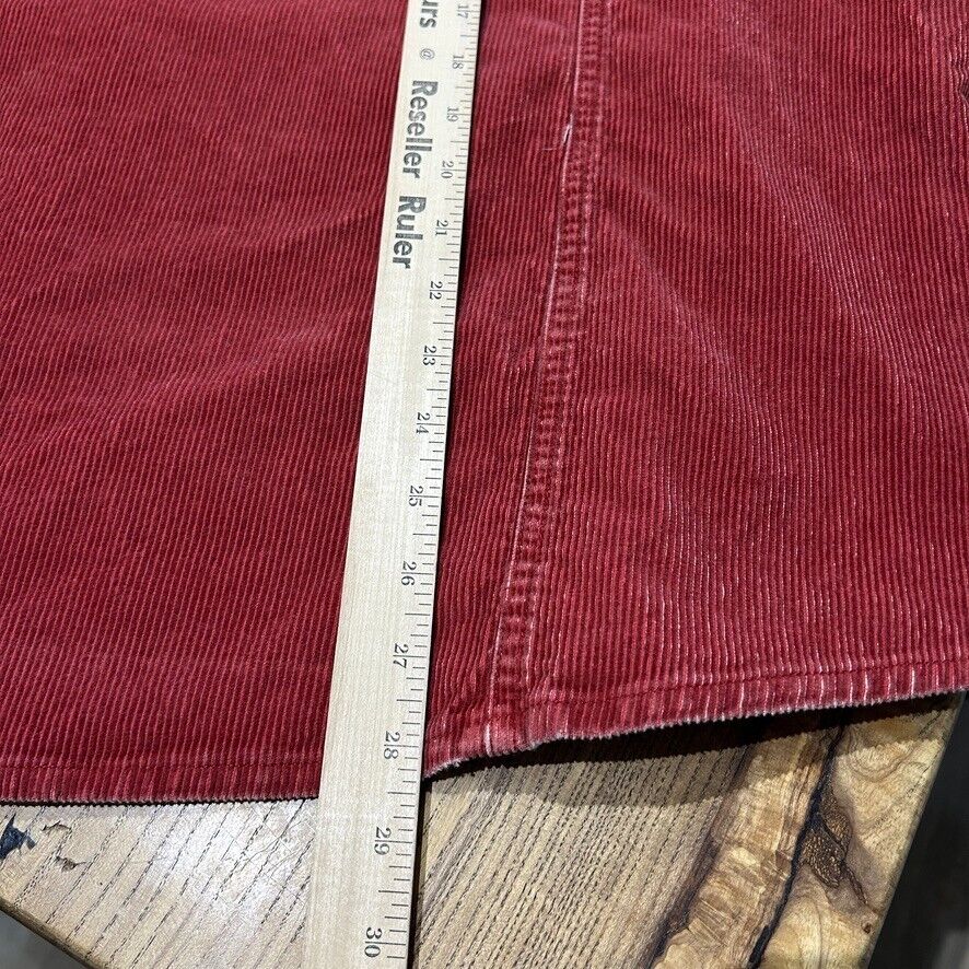 VINTAGE | Harley Davidson Corduroy Button Snap Shirt sz XXL