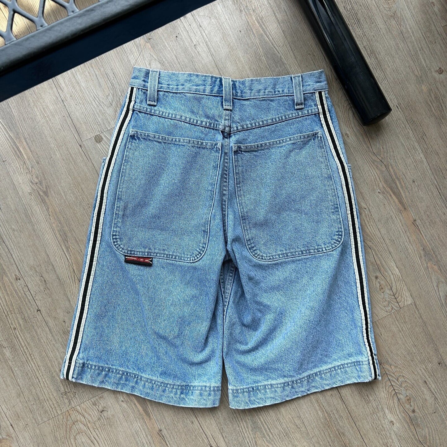 VINTAGE 90s | Skunk JNCO Jeans Baggy Denim Shorts sz W30