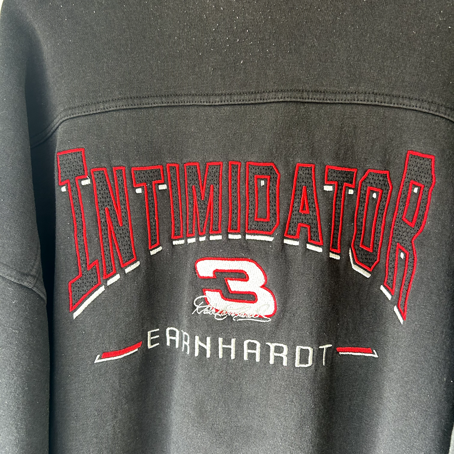 VINTAGE 90s | Dale Earnhardt Embroidered Nascar Crewneck Sweater sz XXL Adult