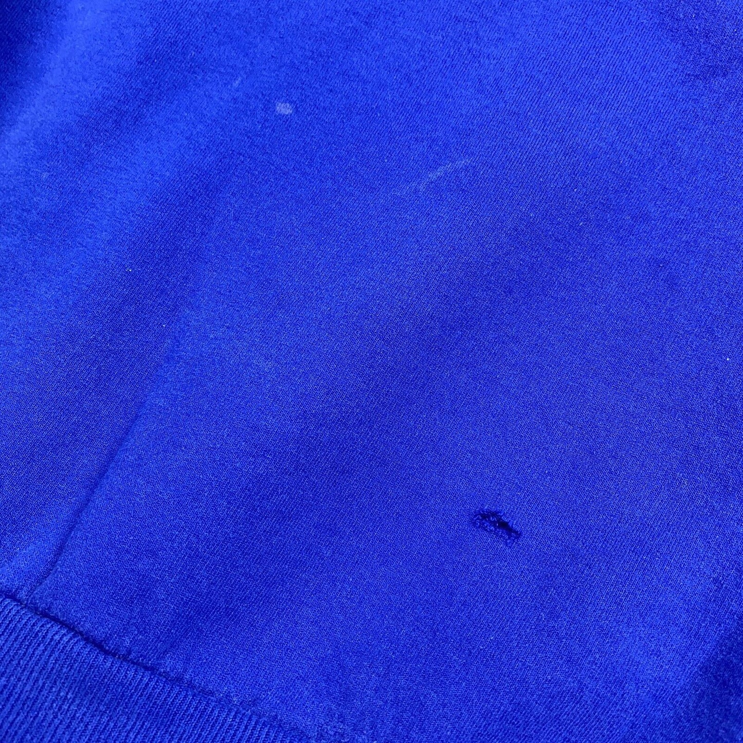 VINTAGE Blank Blue Jerzees Crewneck Sweater sz XL Men Adult
