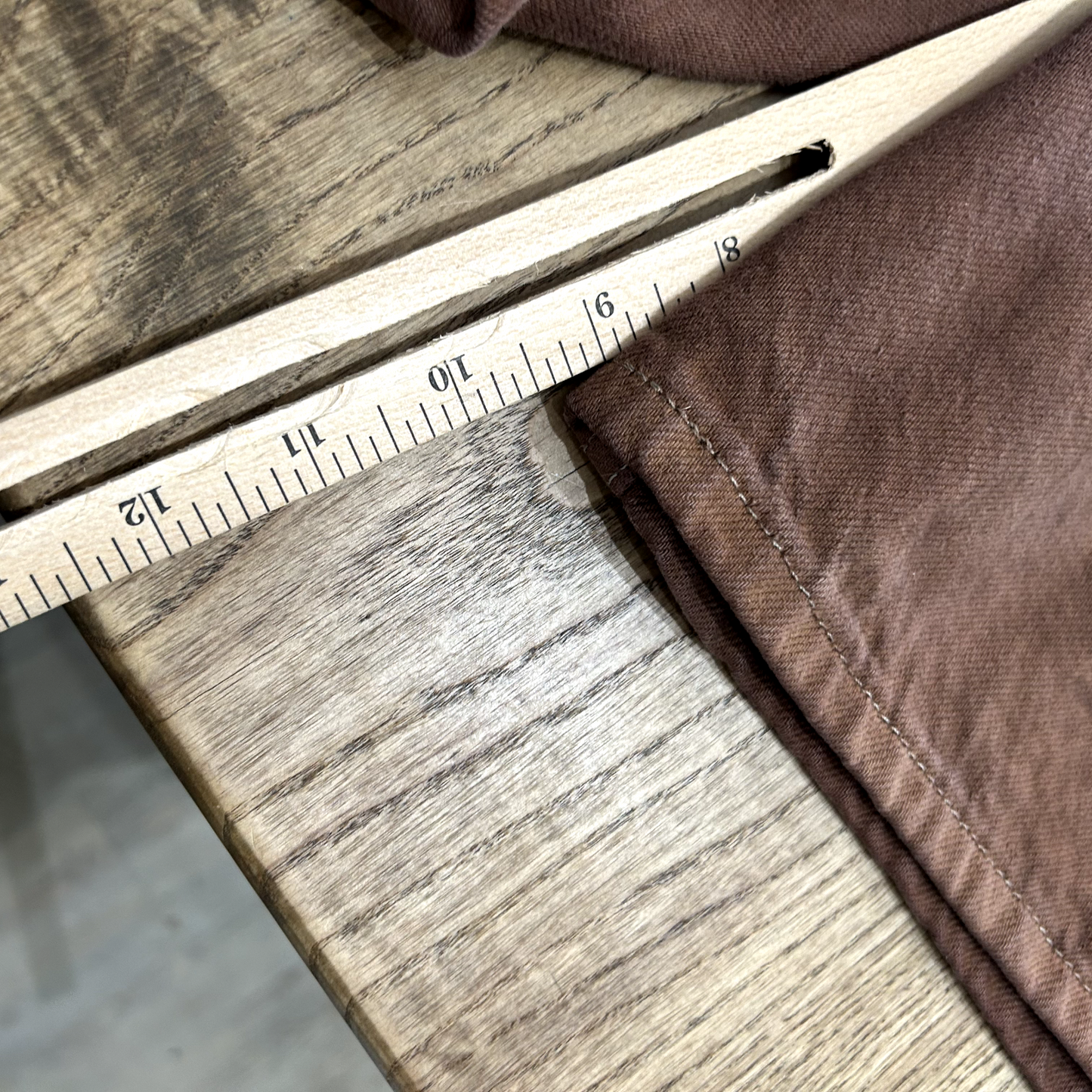 VINTAGE | 1990s Levis Brown Jean Shorts sz W36 Made In USA