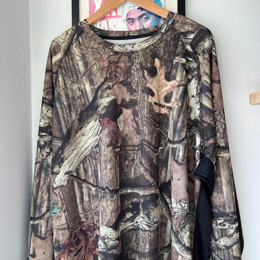 VINTAGE | Mossy Oak Real Tree Long Sleeve Jersey sz 3XL
