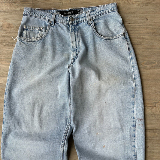 VINTAGE 90s | Levis SilverTab Baggy Light Wash Jeans Pants sz W32 L32