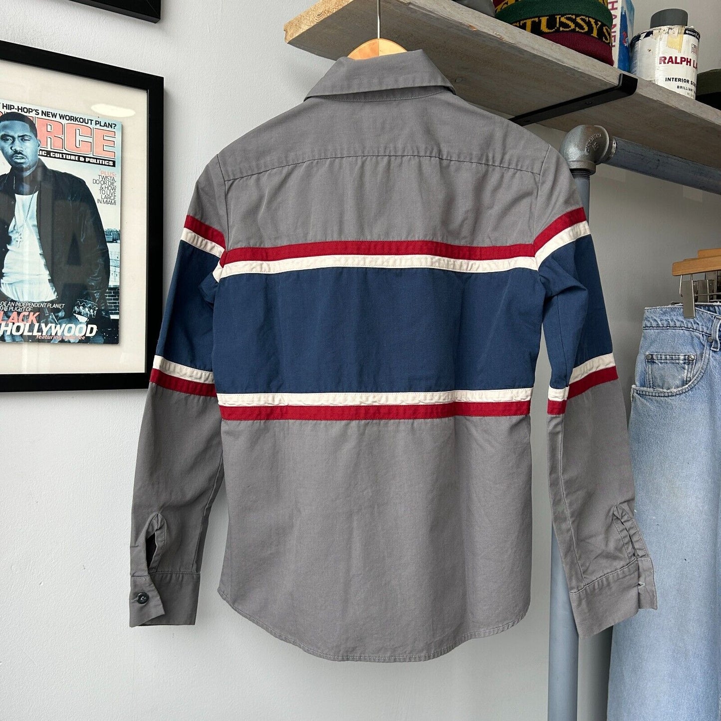 VINTAGE | Hysteric Glamour Mechanic Button Down Shirt sz XS/S