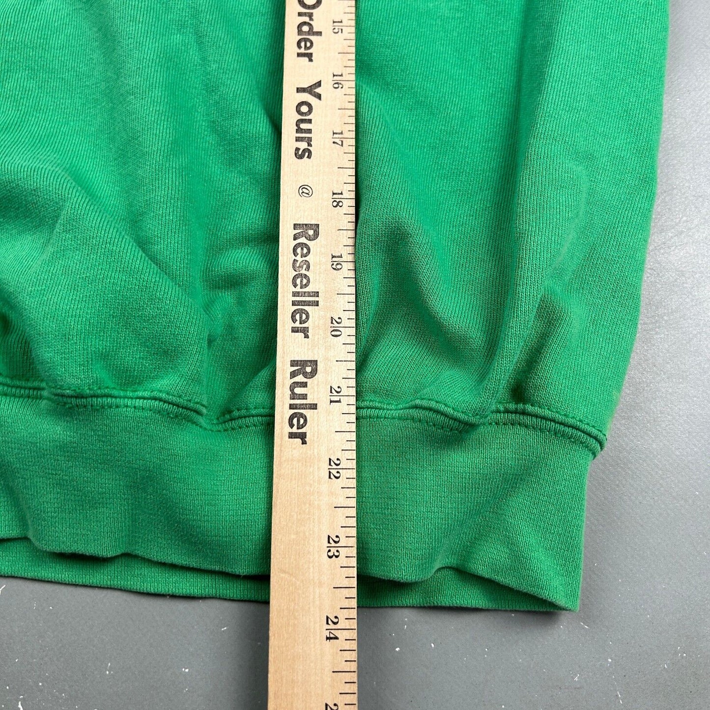 VINTAGE Dublin Ireland Green Hoodie Sweater sz Small Adult