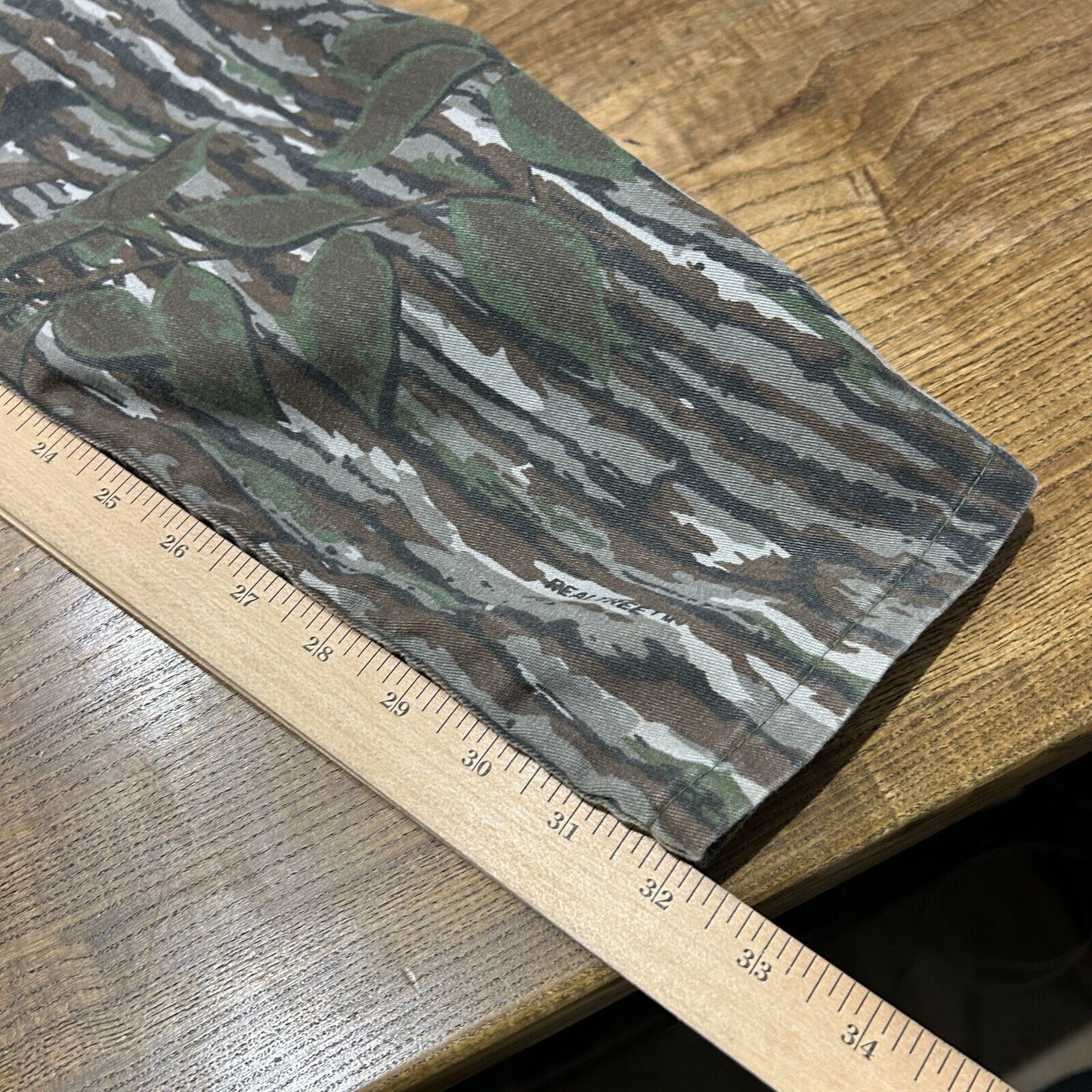 VINTAGE 90s | Real Tree Camo Made in USA Pants sz W30 L32