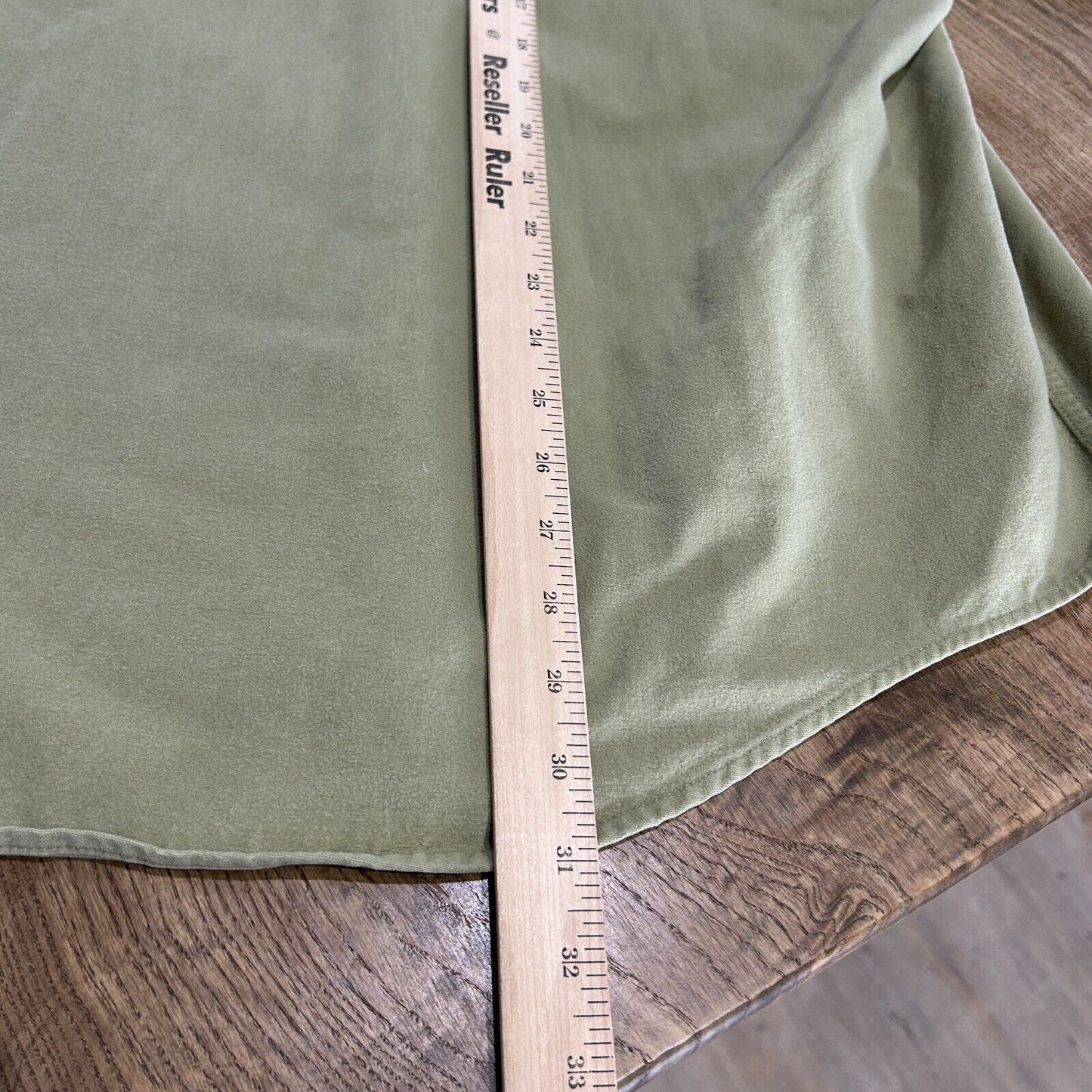 VINTAGE | Cabela's Chamois Moss Green Button Down Shirt sz XL