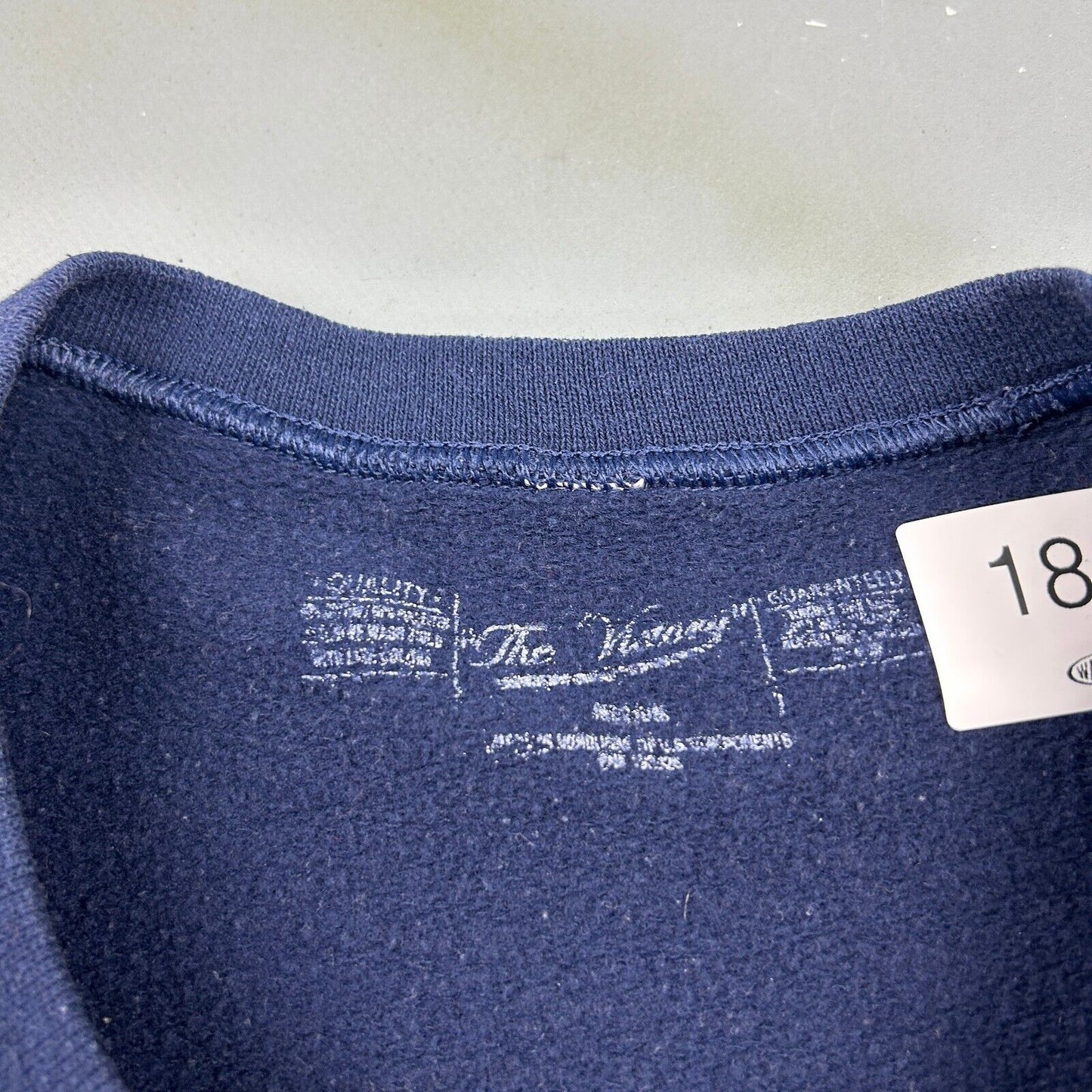 VINTAGE | Auburn University Big Logo Navy Crewneck Sweater sz M Adult
