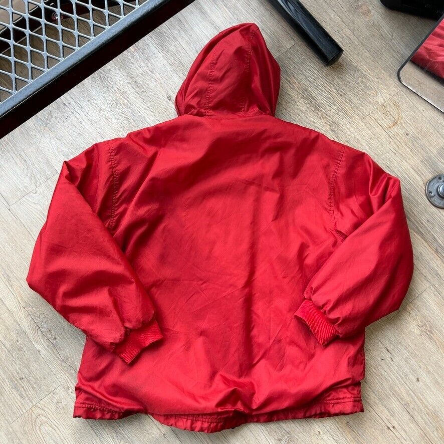 VINTAGE 90s | Nike Reversible Hooded Jacket sz XXL