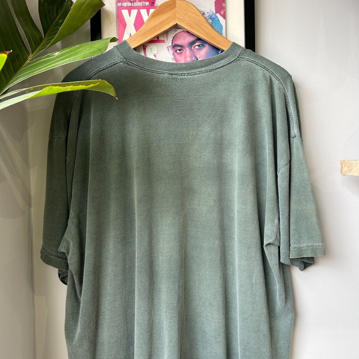 VINTAGE 90s | Explore Outdoors Protect & Preserve Faded Green T-Shirt sz XL