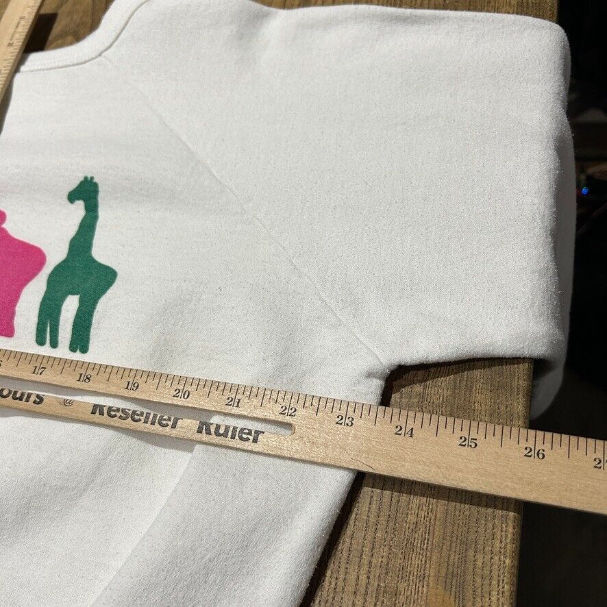 VINTAGE 90s | Metro Toronto Zoo Animals Crewneck Sweater sz S