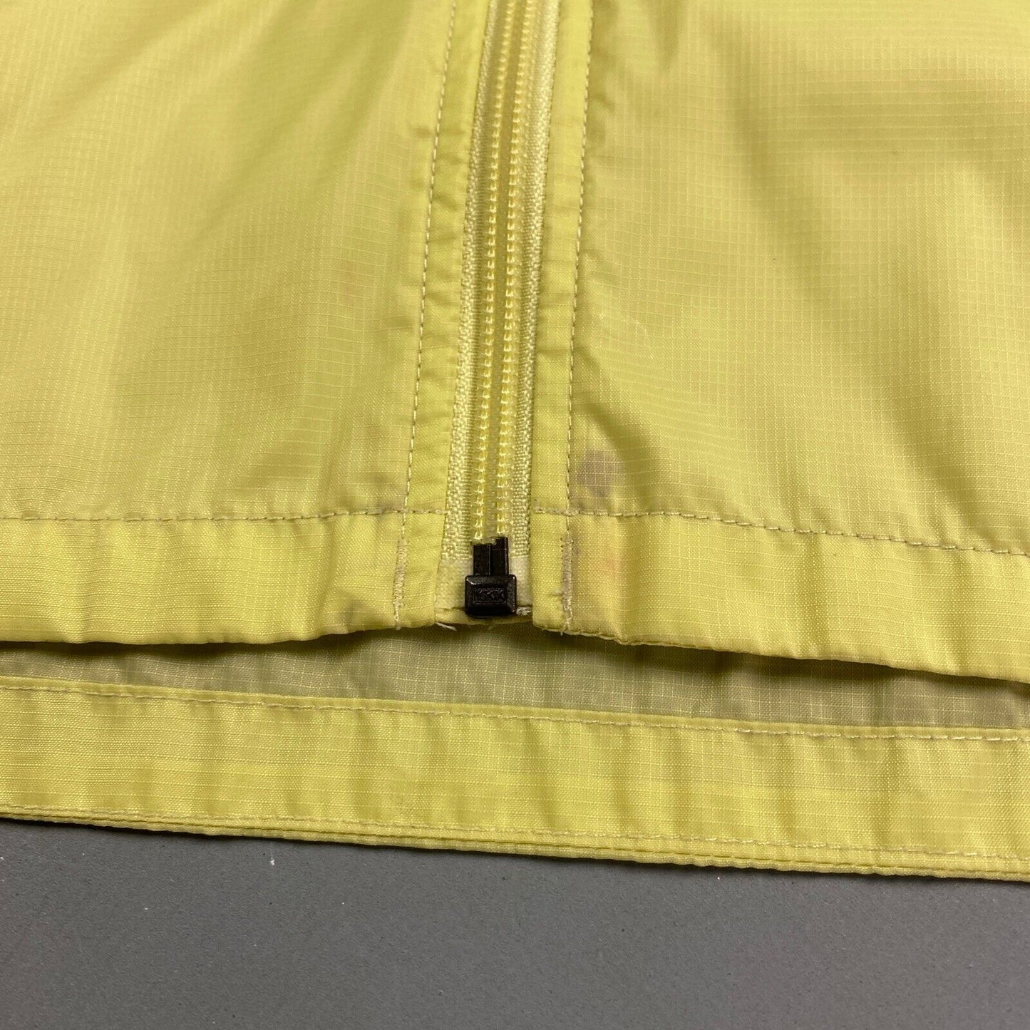 VINTAGE The North Face Thin Yellow Shell Windbreaker Jacket sz XL Adult