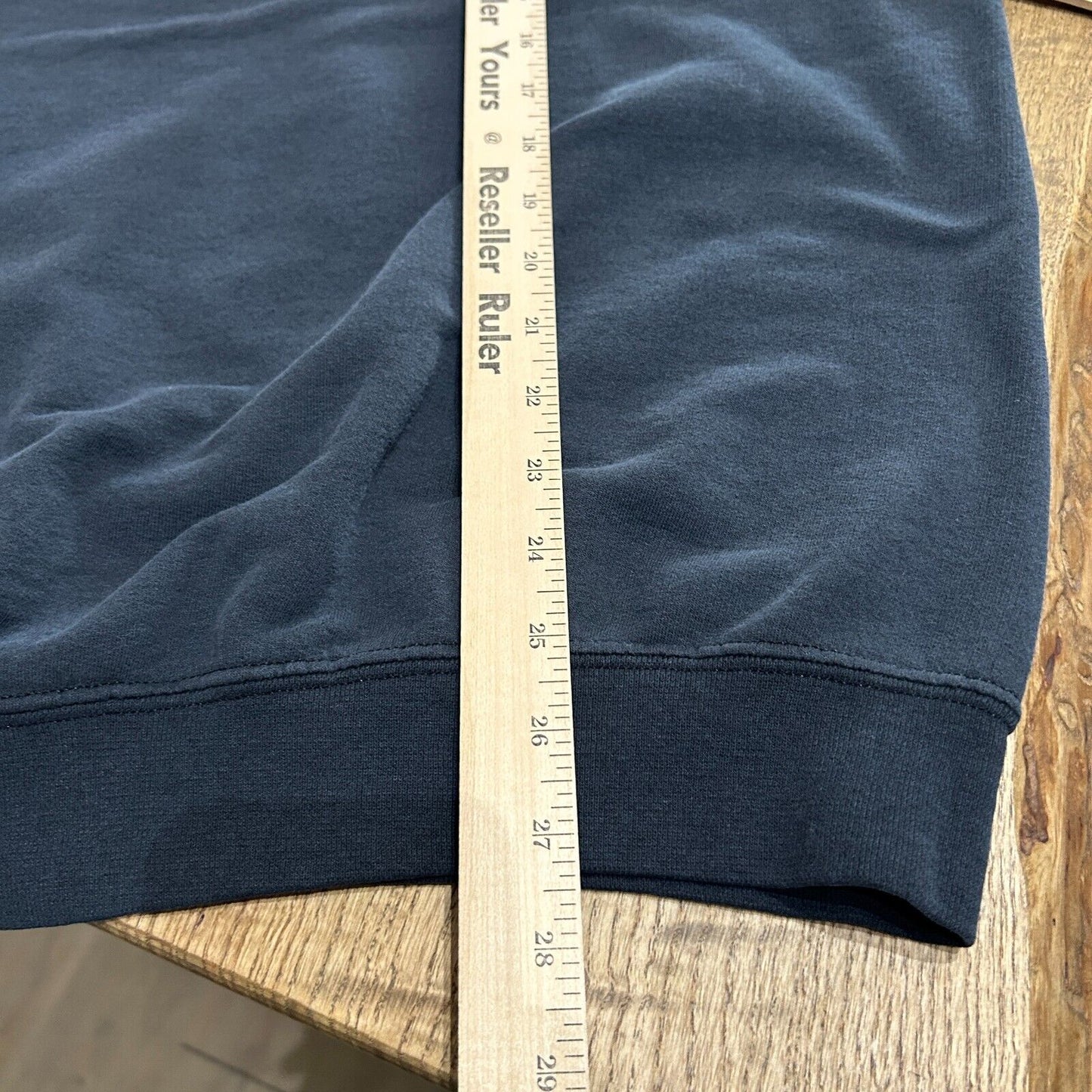 VINTAGE | Blank Faded Black FOTL Crewneck Sweater sz XL