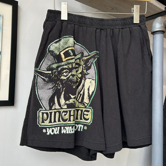 VINTAGE | Yoda Pinch Me Cotton Shorts sz S-M W29