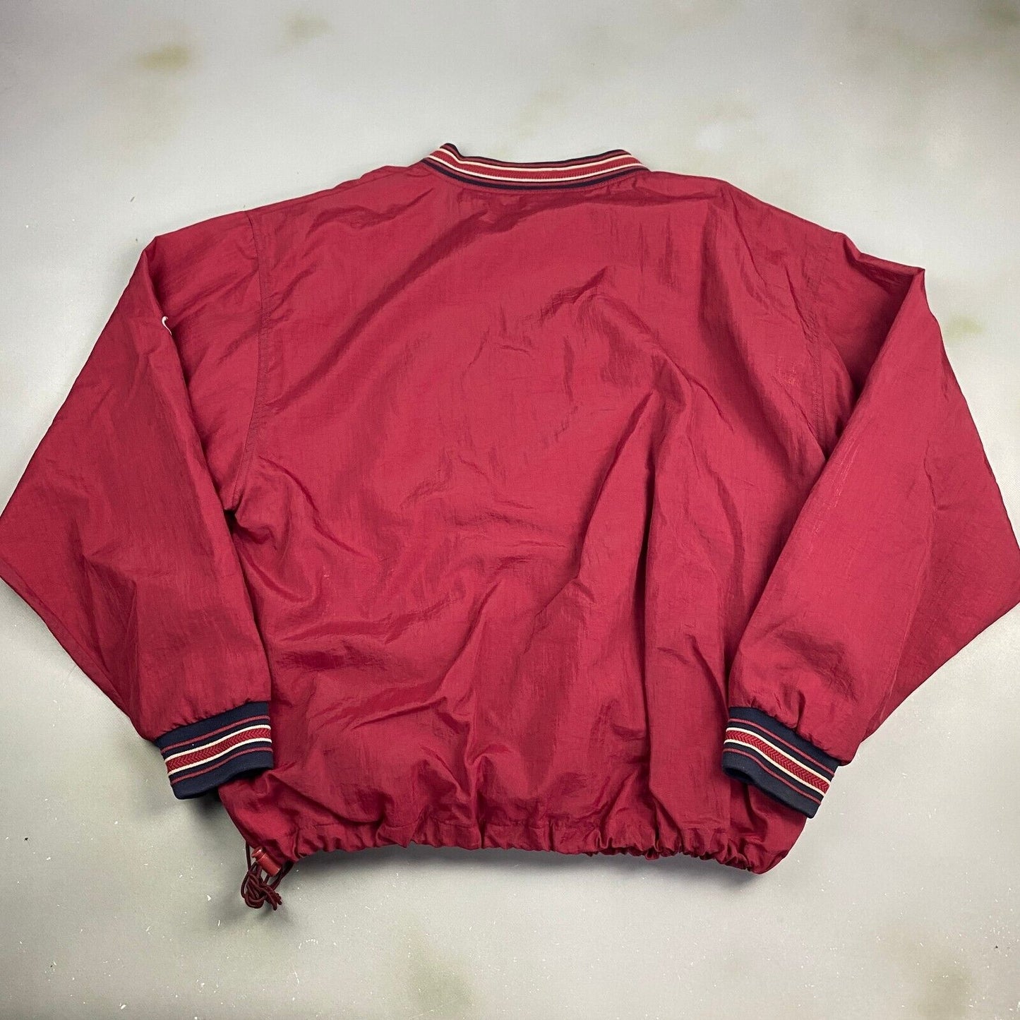 VINTAGE 90s Champion Big Logo Pullover Windbreaker Jacket sz XL Men Adult