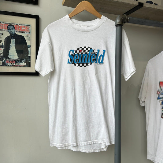 VINTAGE 90s | Seinfeld T.V Show Logo T-Shirt sz M