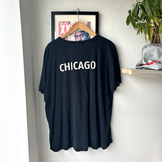 VINTAGE 1990s | The Second City Chicago T-Shirt sz XL Adult Black