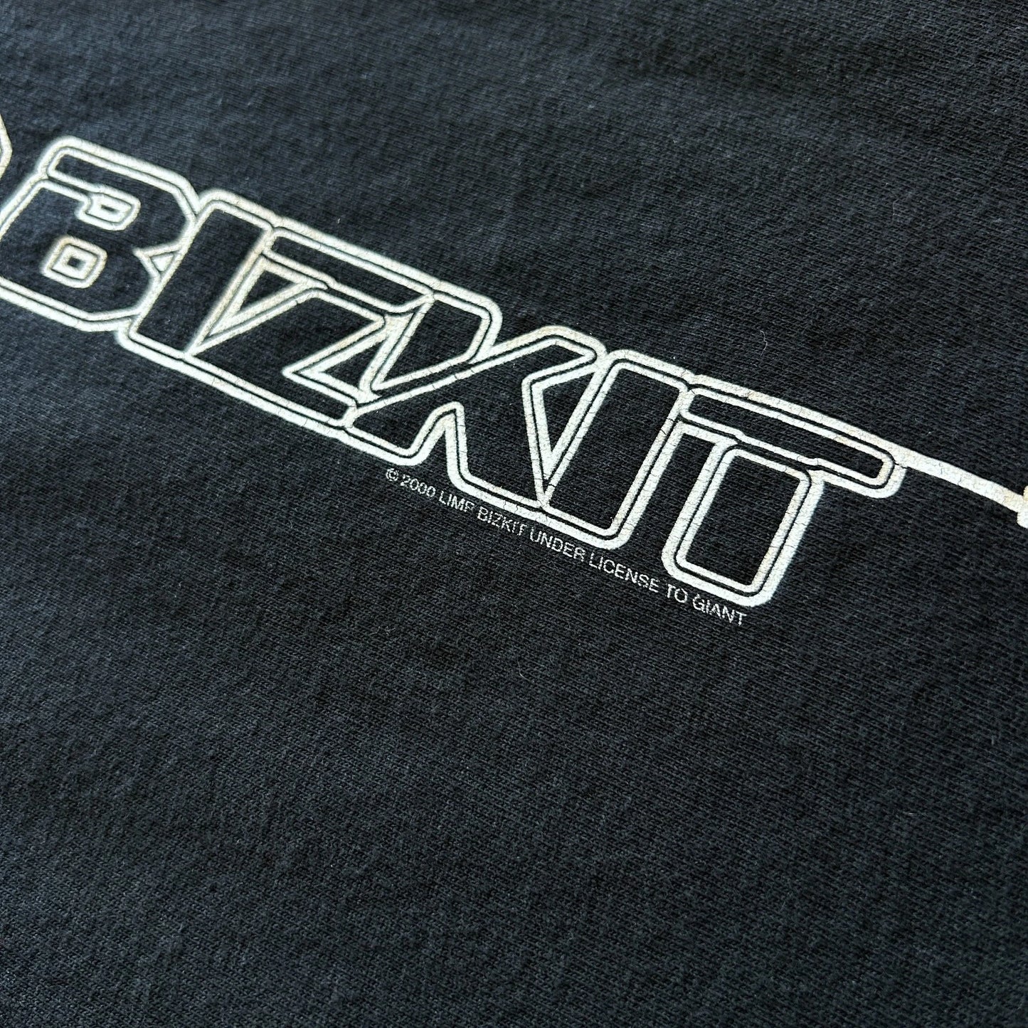 VINTAGE 2000 | Limp Bizkit Microphone Unplugged Giant Band T-Shirt sz M/L