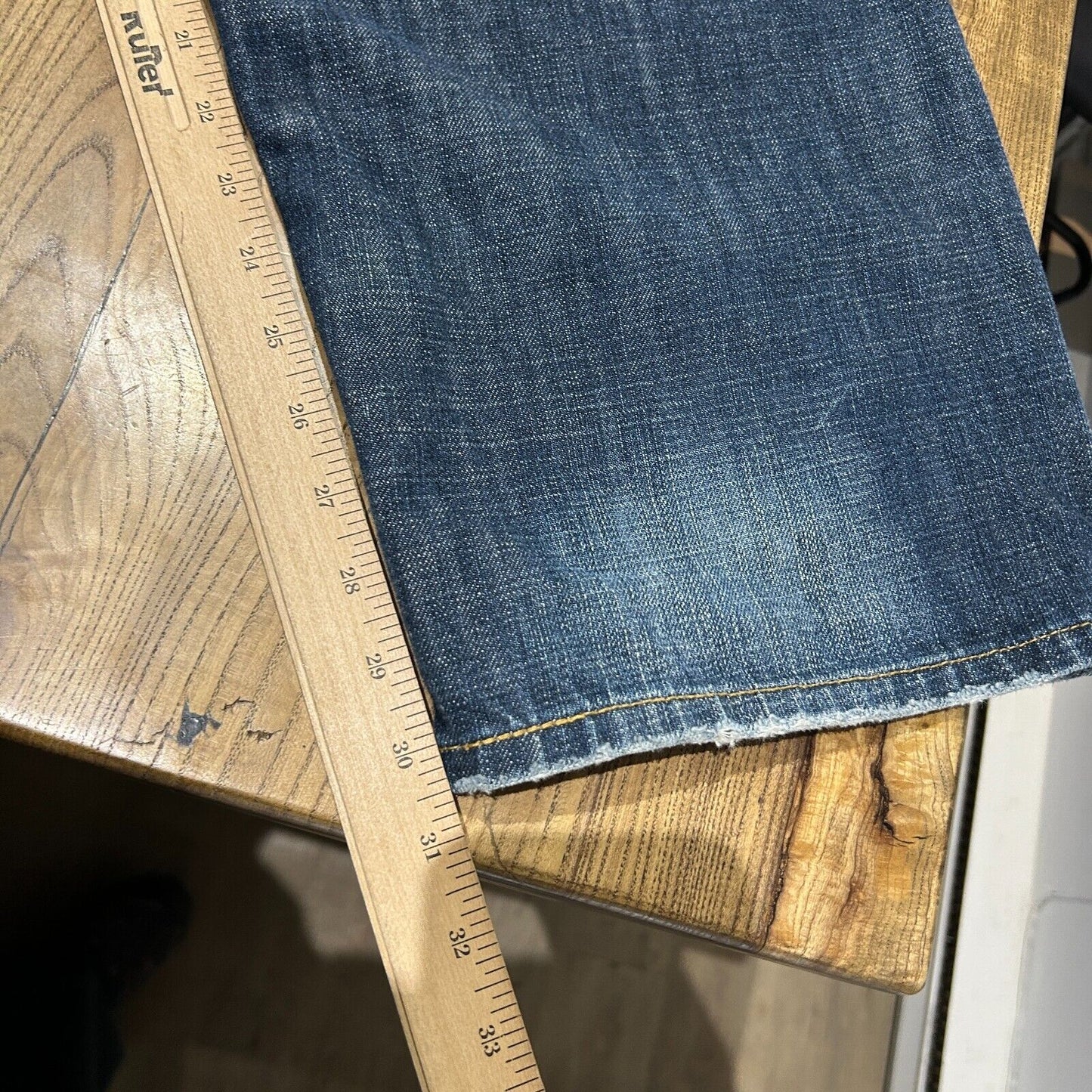 VINTAGE | SIlverTab Baggy Dark Wash Blue Jeans Pants sz W35 L32