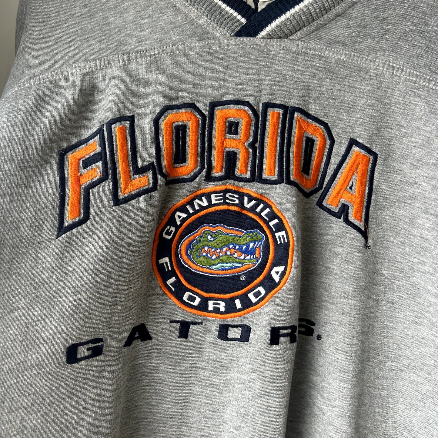 VINTAGE 90s | University Of Florida Gators Collegiate Crewneck Sweater sz XXL