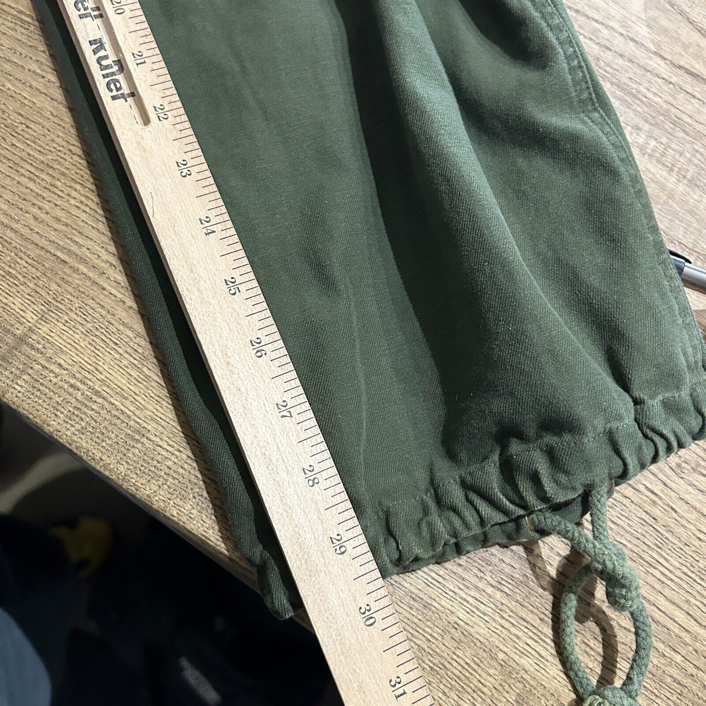 VINTAGE 90s | Bushlife Baggy Cotton Canvas Double Knee Pants sz W35 L30