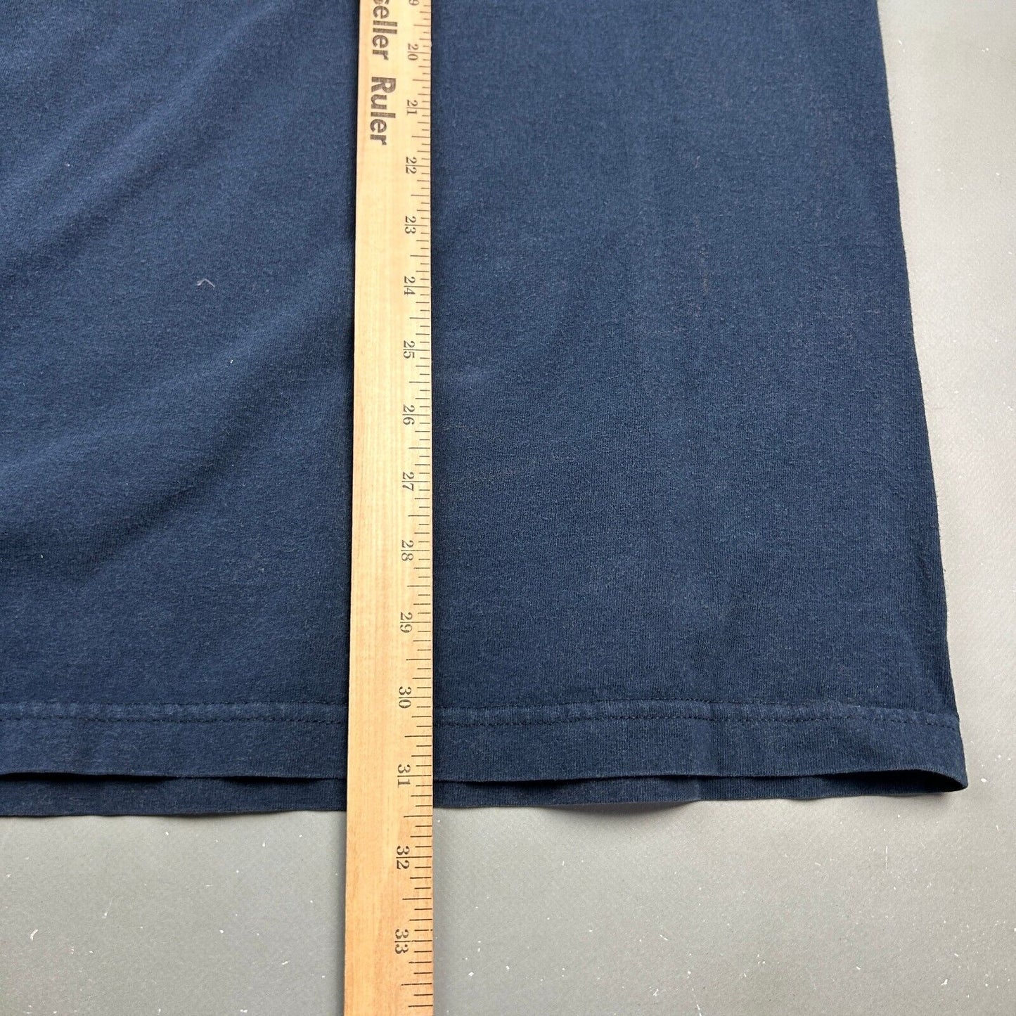 VINTAGE | NOTRE DAME Basketball Mesh Print Navy T-Shirt sz XL Adult