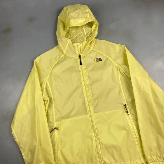 VINTAGE The North Face Thin Yellow Shell Windbreaker Jacket sz XL Adult