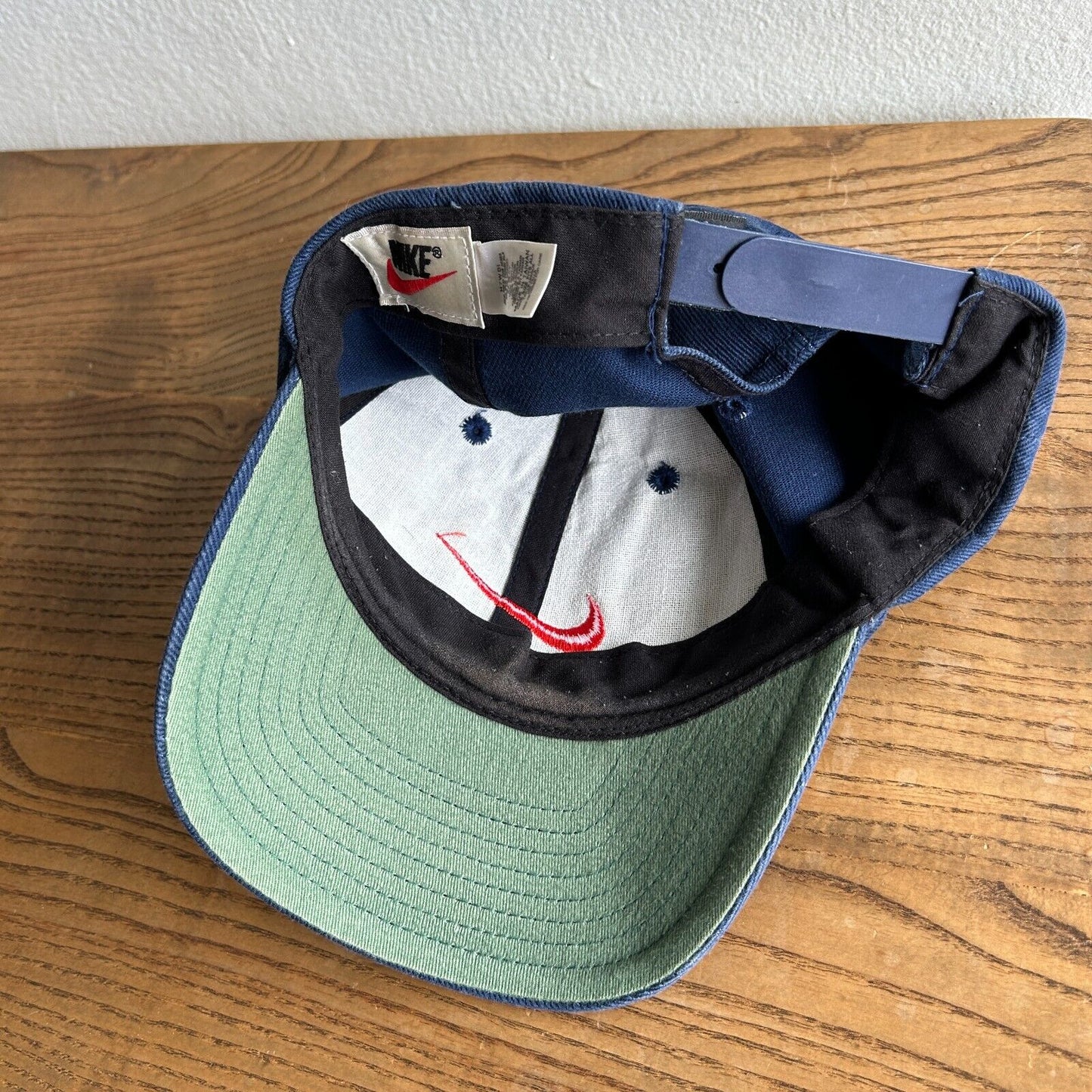 VINTAGE | Nike Big Swoosh Baseball Cap HAT sz OS