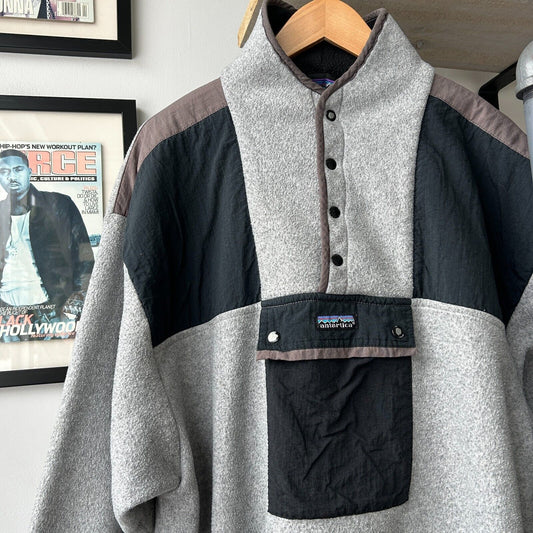 VINTAGE | Antartica 1/4 Snap Technical Fleece Sweater sz L