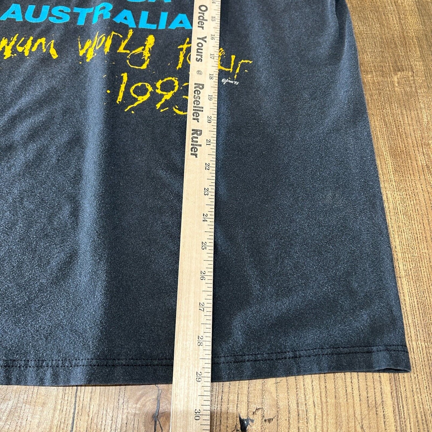 VINTAGE 1993 | Billy Ray Cyrus Platinum World Tour Band T-Shirt sz L Adult