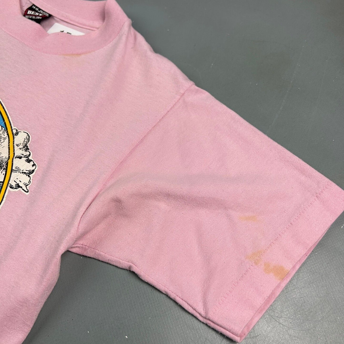 VINTAGE 90s | Field Of Dreams Iowa Pink T-Shirt sz XS Men Adult