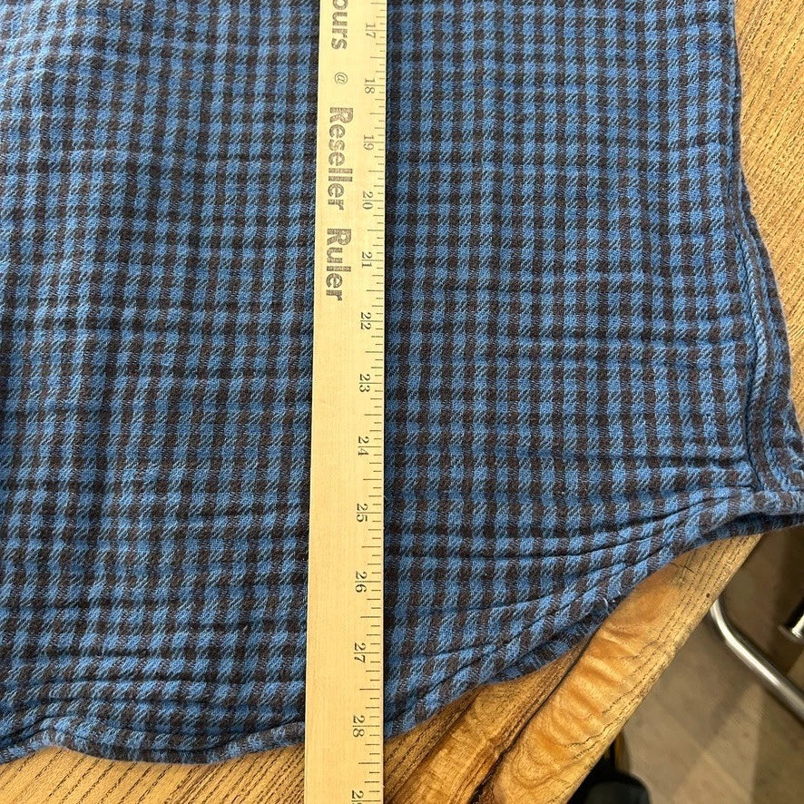 POLO Ralph Lauren | Plaid Double Sided Flannel Vintage Button Down Shirt sz M/L