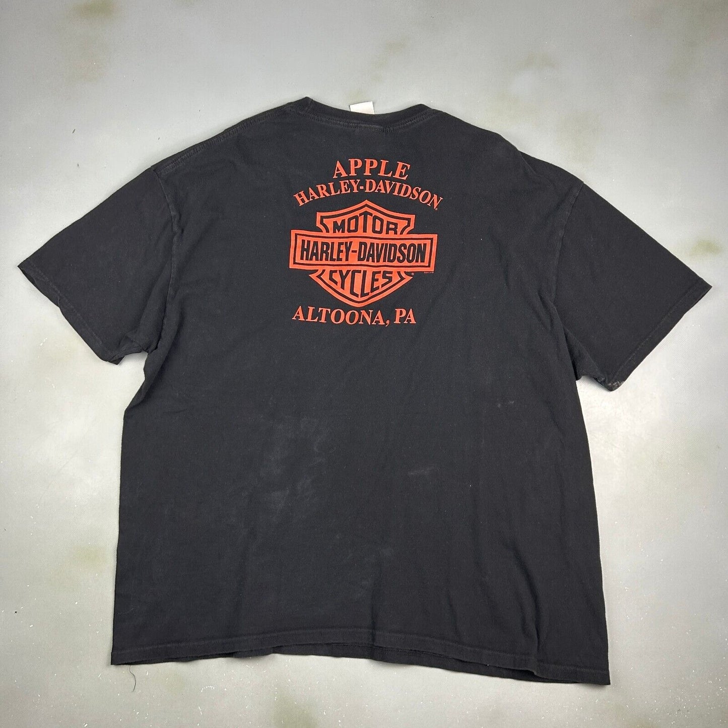 HARLEY DAVIDSON Motor Cycles My Way Is The Highway PA Biker T-Shirt sz 3XL Adult