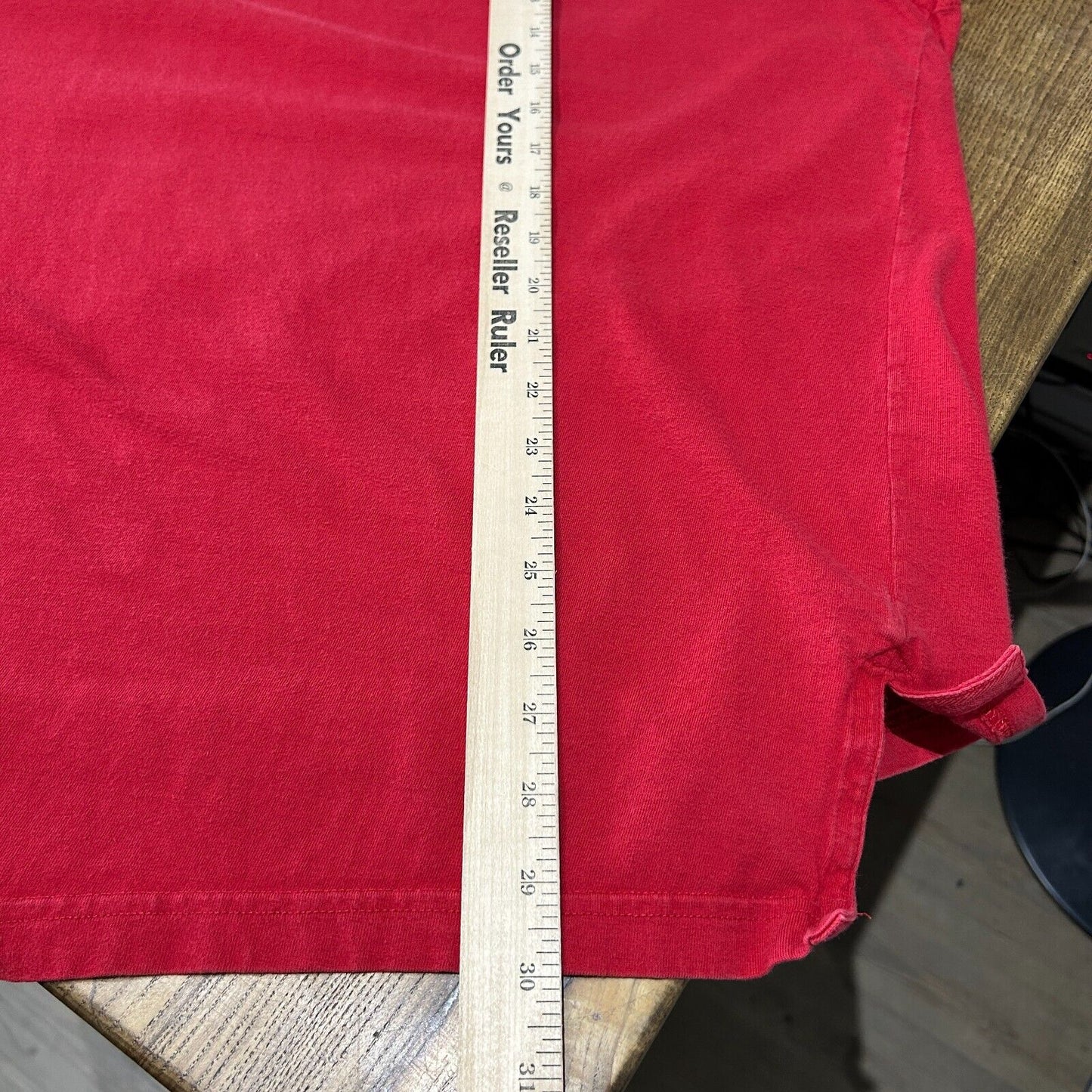 VINTAGE 90s | Nike Tonal Red Logo Polo Shirt sz XL