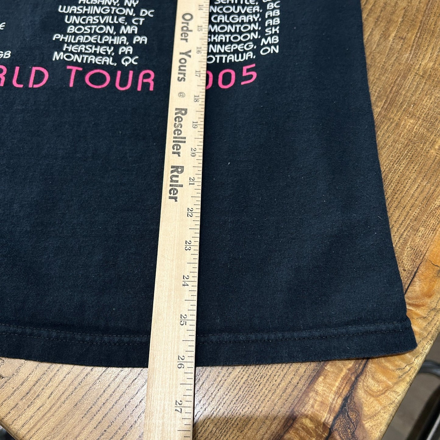 VINTAGE Y2K | Destiny's Child Destiny Fulfilled World Tour Band T-Shirt sz S