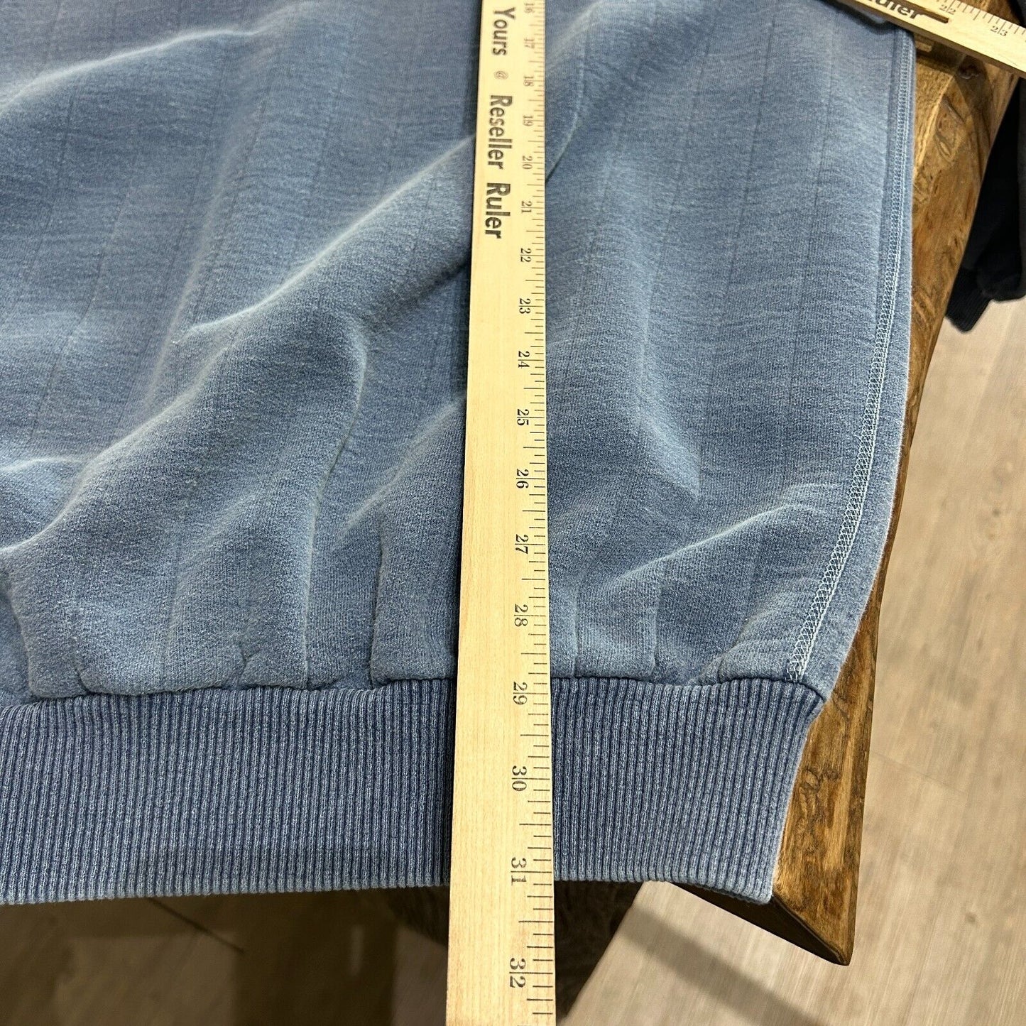 VINTAGE 90s | Northern Elements Faded Clay Blue Crew Sweater sz L