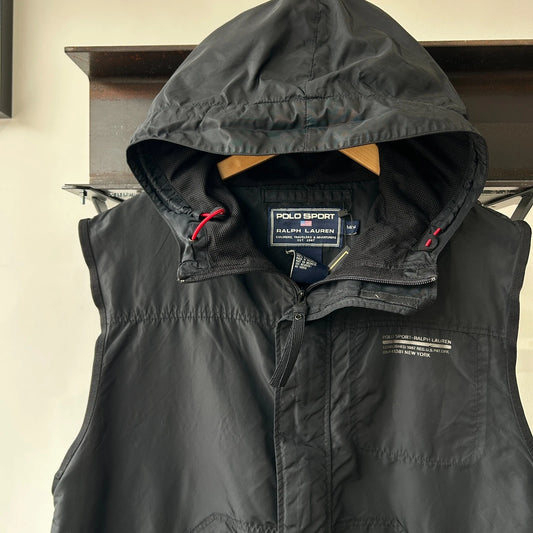 VINTAGE | POLO Sport Ralph Lauren NY Technical Nylon Vest Jacket sz M/L