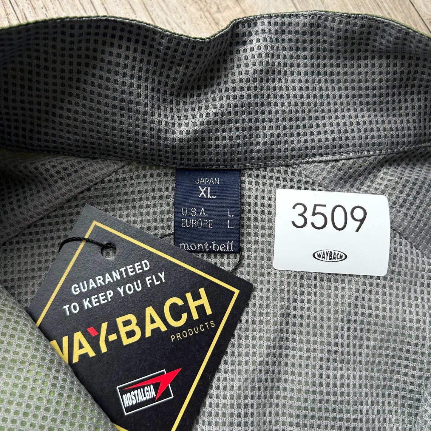 VINTAGE MONTBELL | Lightweight Vented Shell Jacket sz L