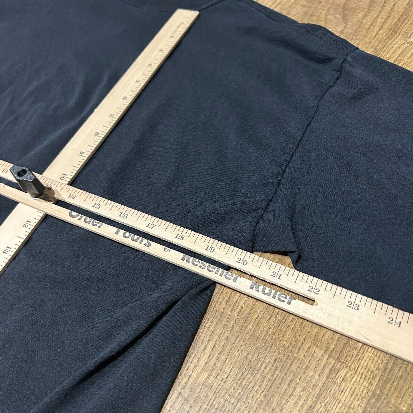 VINTAGE 90s | Harman Panthers Black Logo T-Shirt sz L Adult