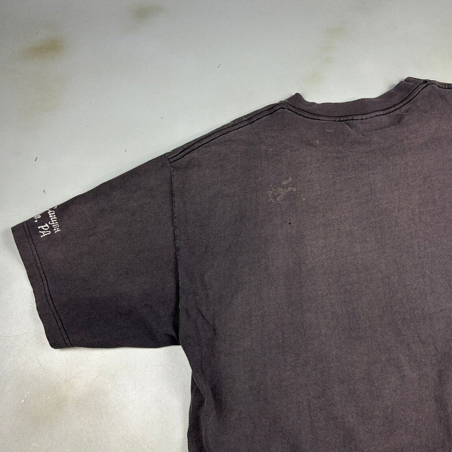 VINTAGE 90s Grand Canyon Faded Black Wolves Outdoor T-Shirt sz Large Adult