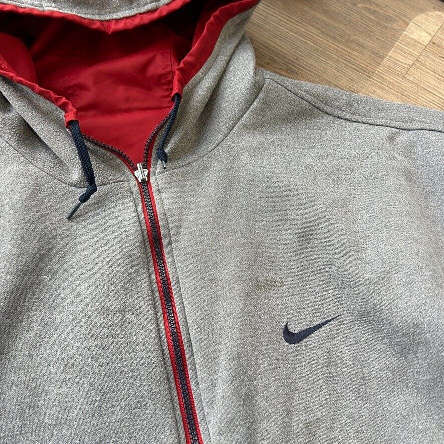 VINTAGE 90s | Nike Reversible Hooded Jacket sz XXL