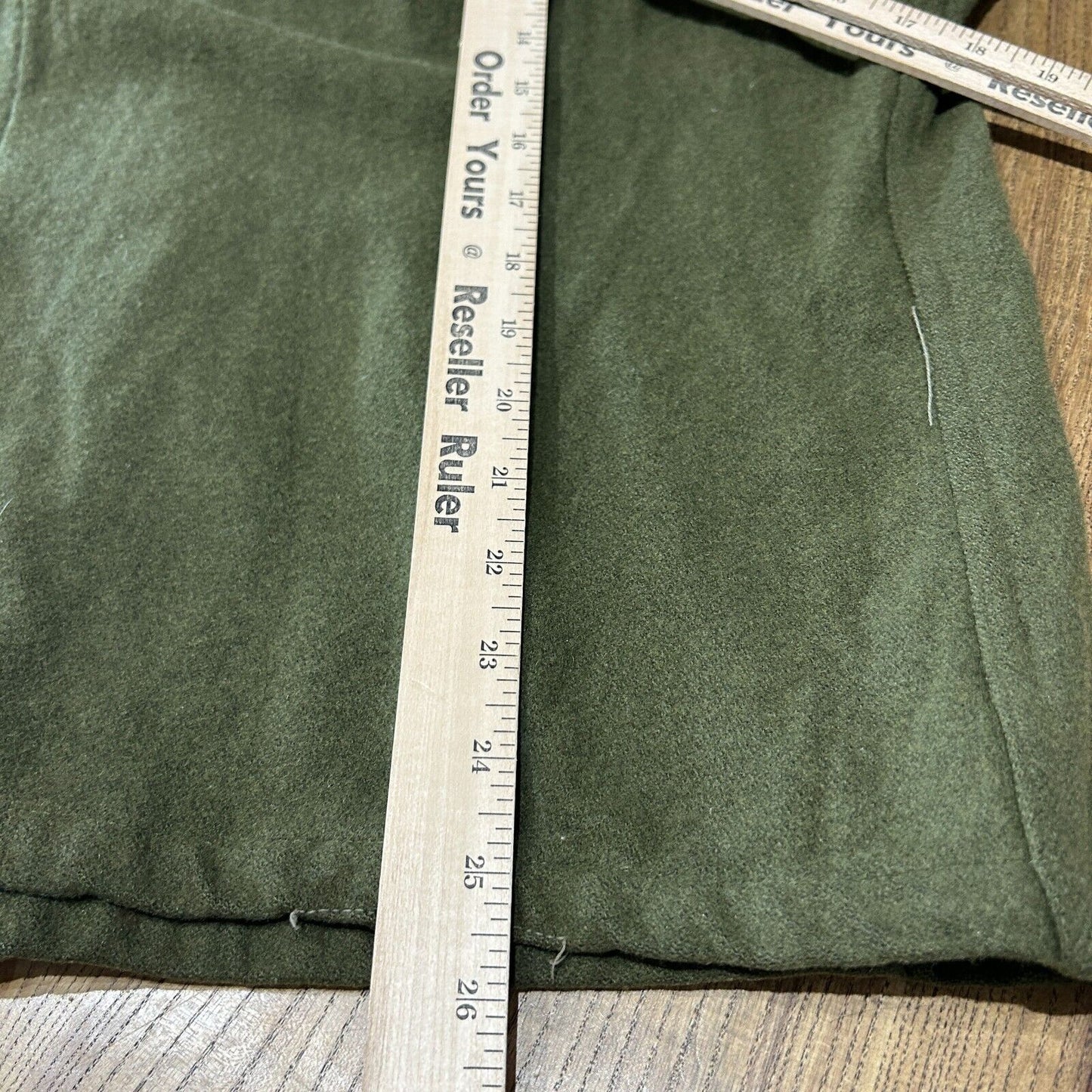 VINTAGE 60s 70s | U.S Army Military Fatigue Wool Button Down Shirt sz M Adult