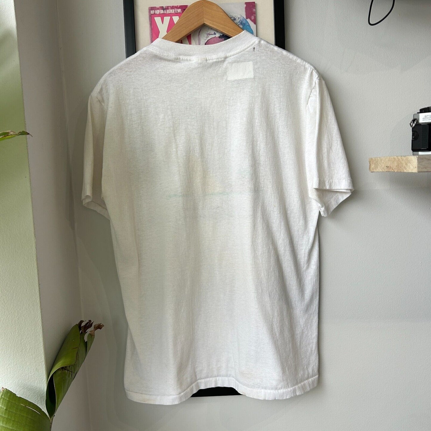 VINTAGE 90s | Golf Illustration White Quote T-Shirt sz L Adult