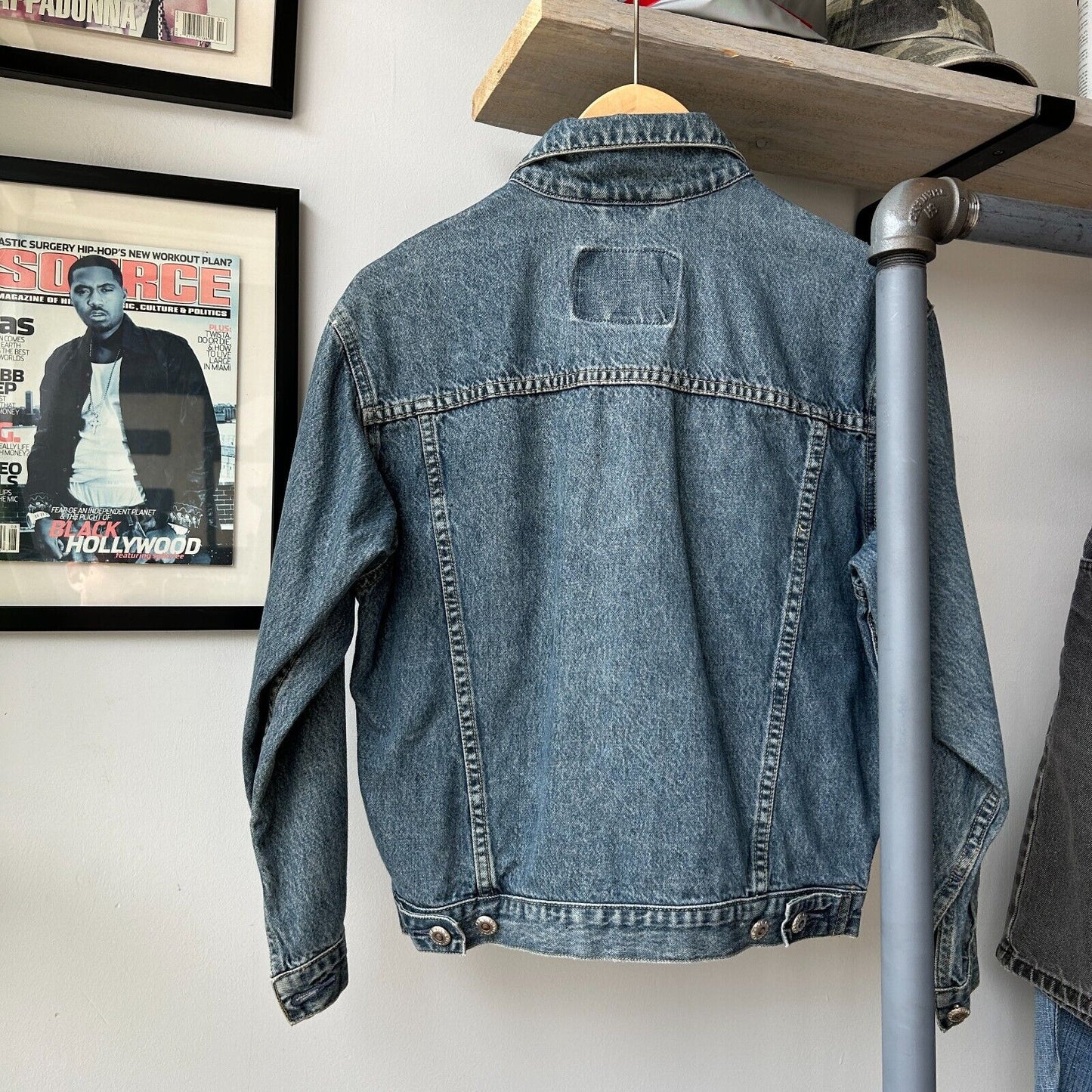VINTAGE 90s | GAP Denim Jean Trucker Jacket sz S