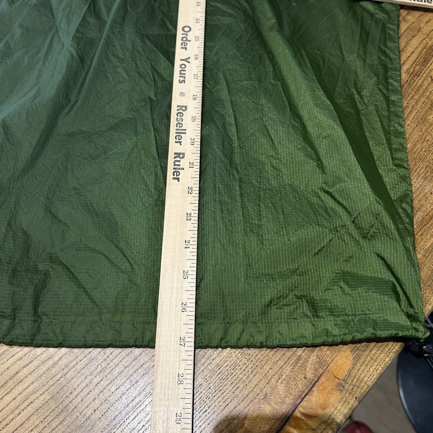 VINTAGE | Mountain HardWear 1/2 Zip Transparent Ripstop Shell Jacket sz M