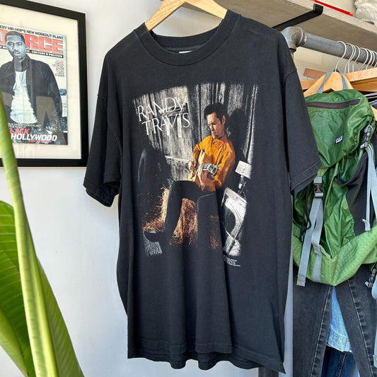 VINTAGE 90s | Randy Travis You & You Alone Band T-Shirt sz L